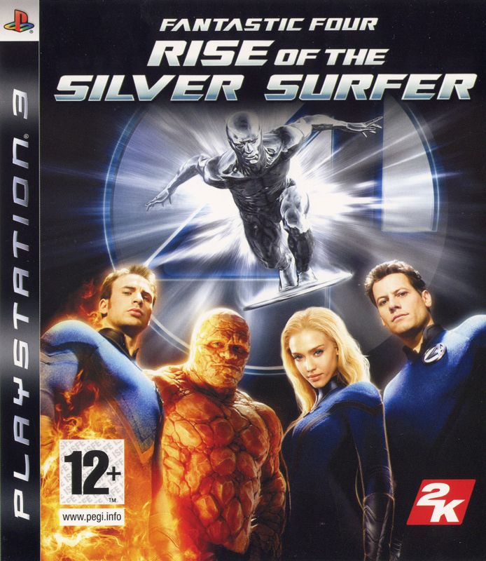 Fantastic Four: Rise of the Silver Surfer box art for Playstation 3